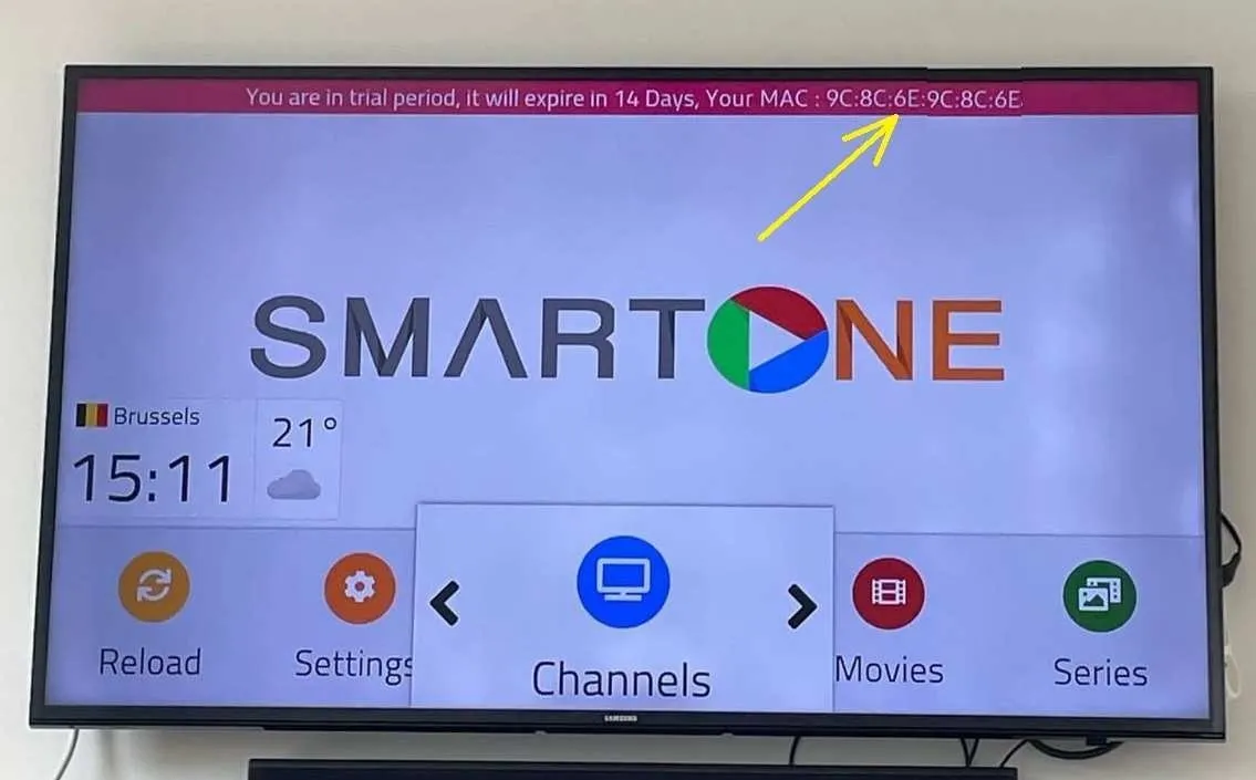 Fournir l'adresse MAC