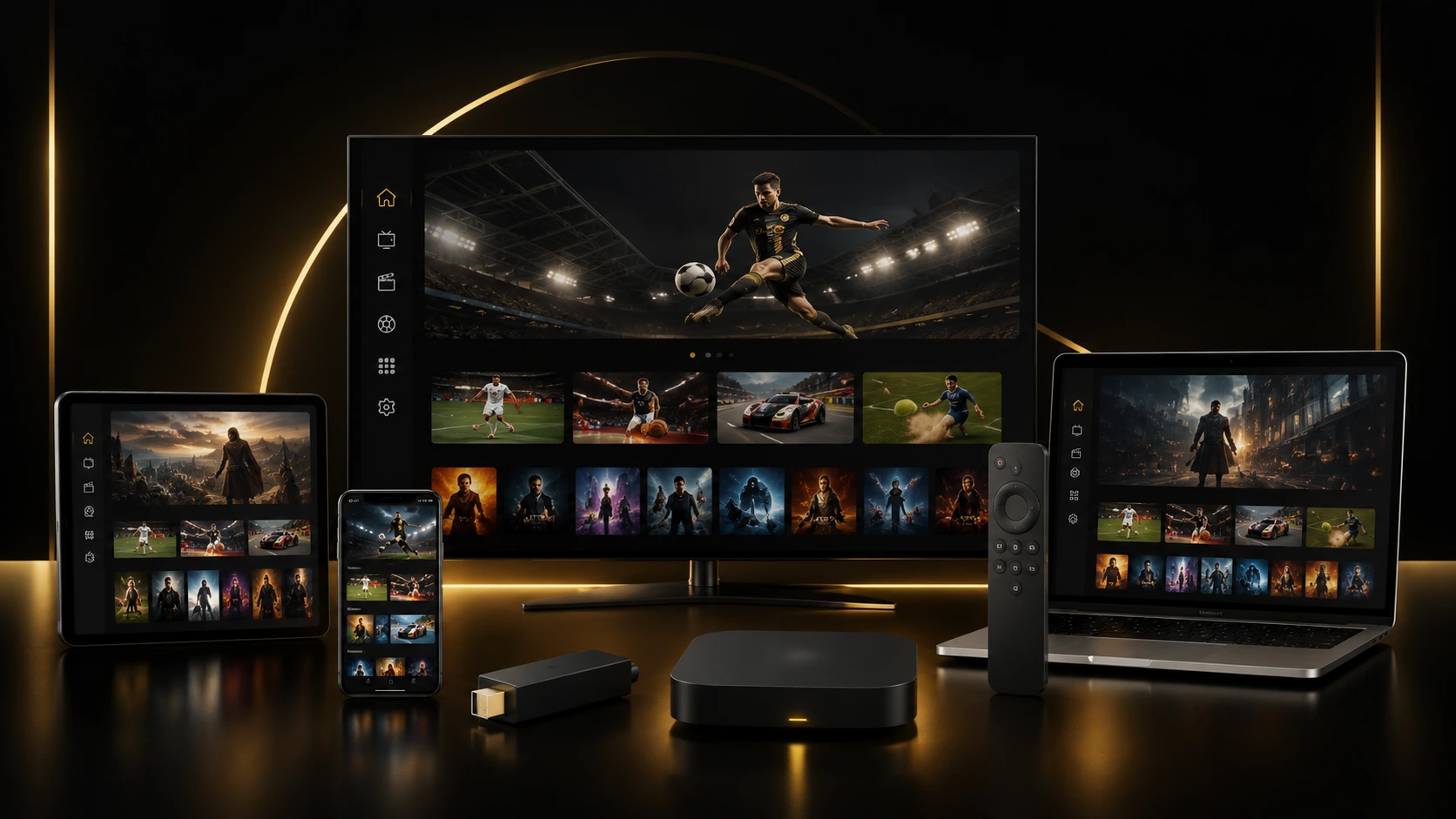 Appareils compatibles avec le test IPTV TopOne